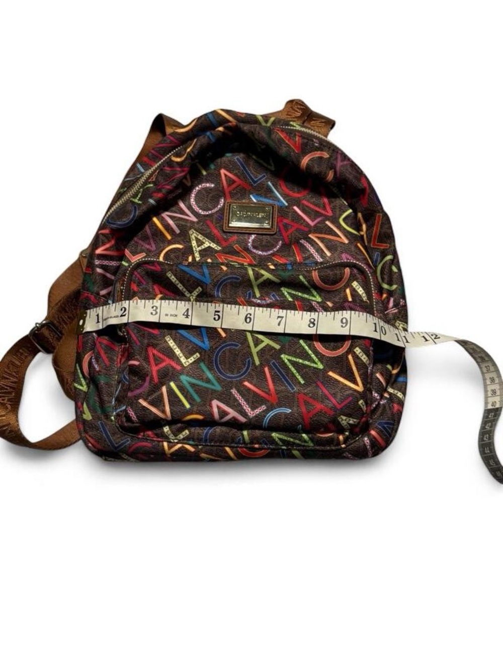 Calvin Klein Multicolor Logo Mini Backpack - Brown Base